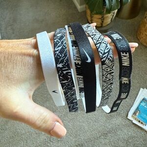 Nike Headbands 6-Pack - black and white NWOT